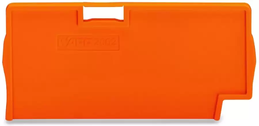 WAGO 2002-1494 2,5 MM ÇİFT POT. İÇİN AYIRICI PLAKA 2 MM TURUNCU