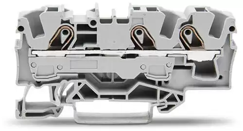 WAGO 2006-1301 6 MM GRİ 3 İLETKENLİ BUTONSUZ GEÇİŞ KLEMENSİ