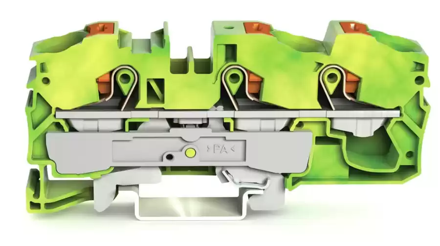 WAGO 2216-1307 16 MM SARI-YEŞİL 3 İLETKENLİ PUSH BUTON KLEMENS