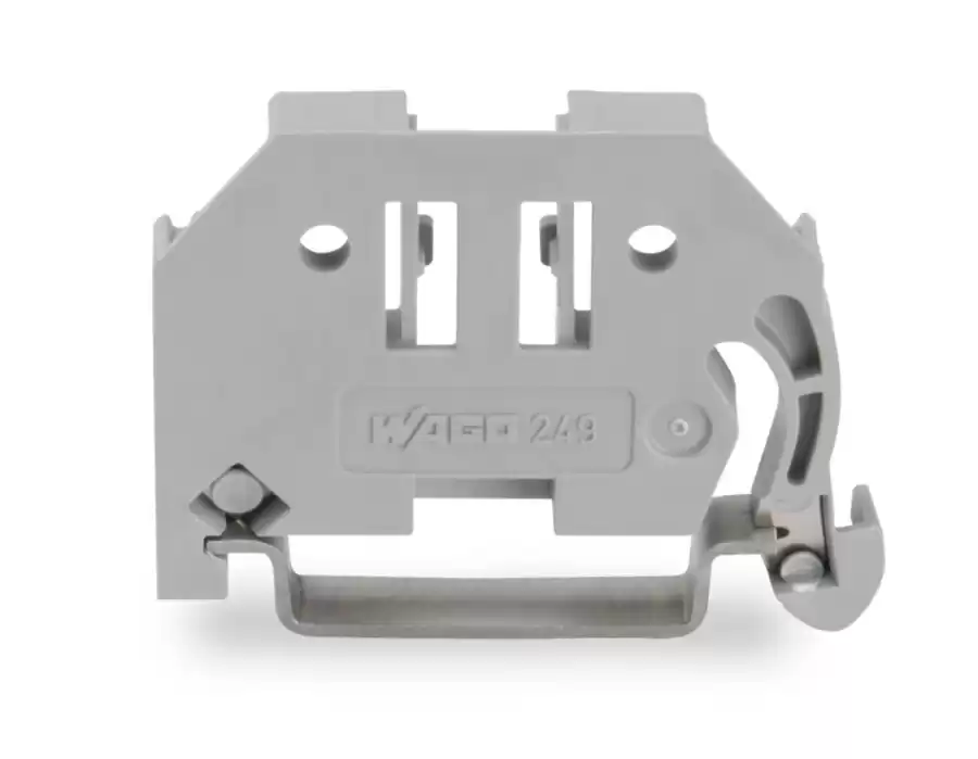 WAGO 249-116 6 MM VİDASIZ DURDURUCU DIN-35 GRİ
