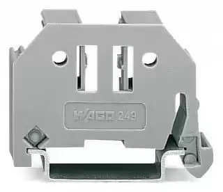 [249-117] WAGO 249-117 VİDASIZ DURDURUCU 10MM DIN-35 GRİ