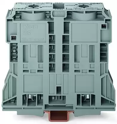 [285-1189] WAGO 285-1189 185 MM AÇIK GRİ YÜKSEK AKIM VİDALI GEÇİŞ KLEMENSİ