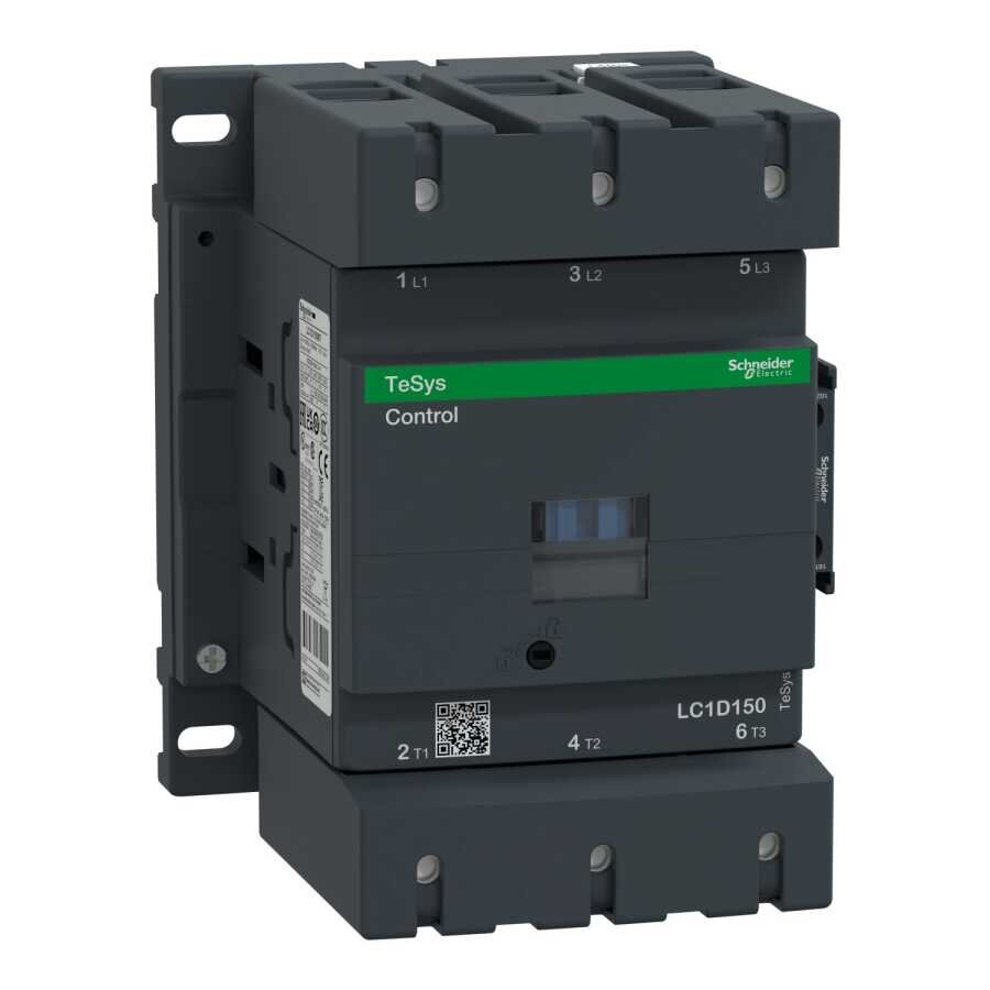 [LC1D150ALSE] TeSys D kontaktör - 3P(3 NA) - AC-3 - <= 440 V 150 A - 220 V AC bobin
