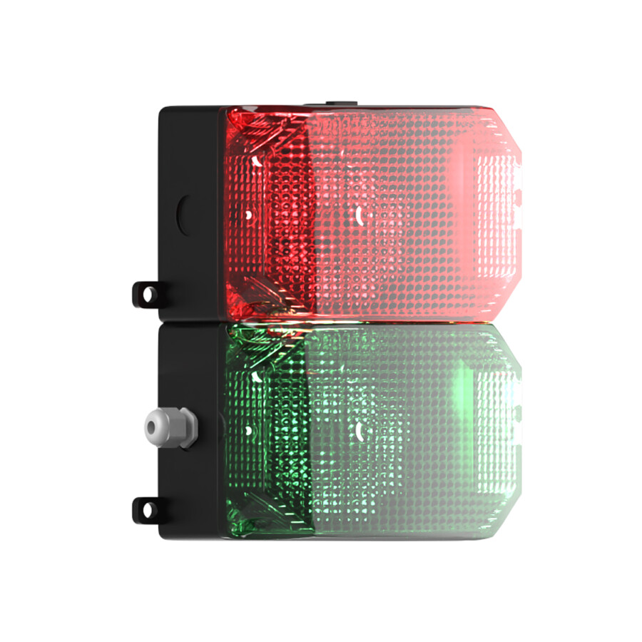 2 KAT KÜP LED MULTİFONKSİYON İKAZ LAMBA MS 218.1.2.110-220VAC