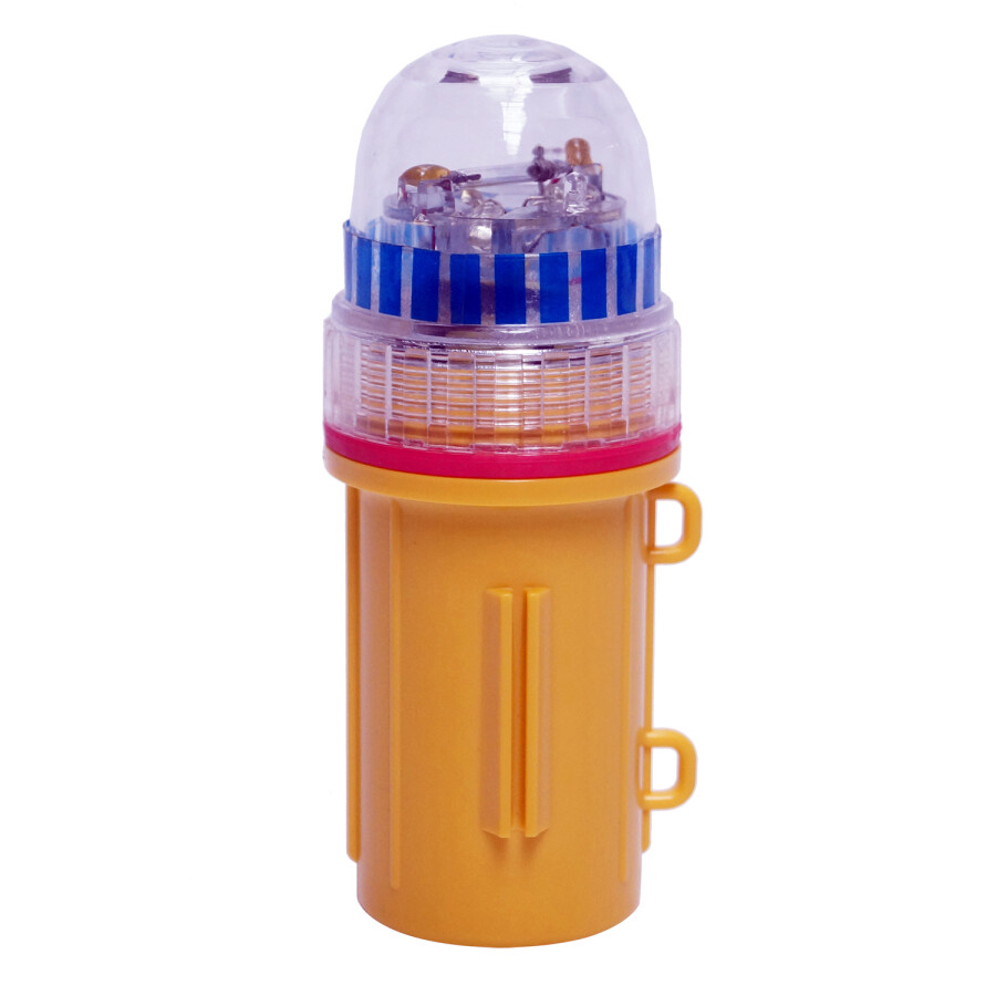 [T8640] MİNİ DEPREM İKAZ LED XENON ÇAKAR PİLLİ İKAZ CİHAZI MS 1353