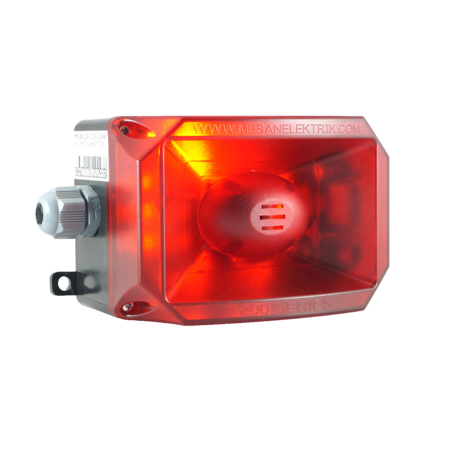 [T8695] KÜP LED MULTİFONKSİYON 43 SES SİREN MS 229.1.110-220VAC
