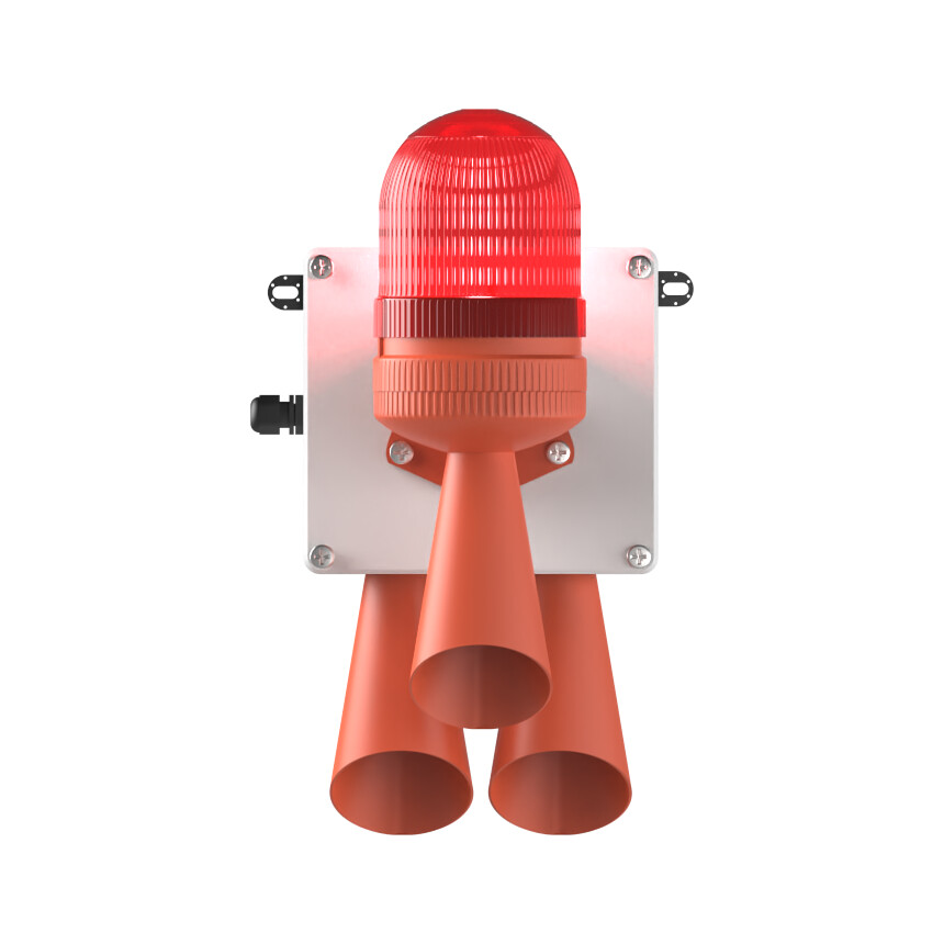 LED MULTİFONKSİYON 3X 43 SES SİREN MS 5806.1.110-220VAC
