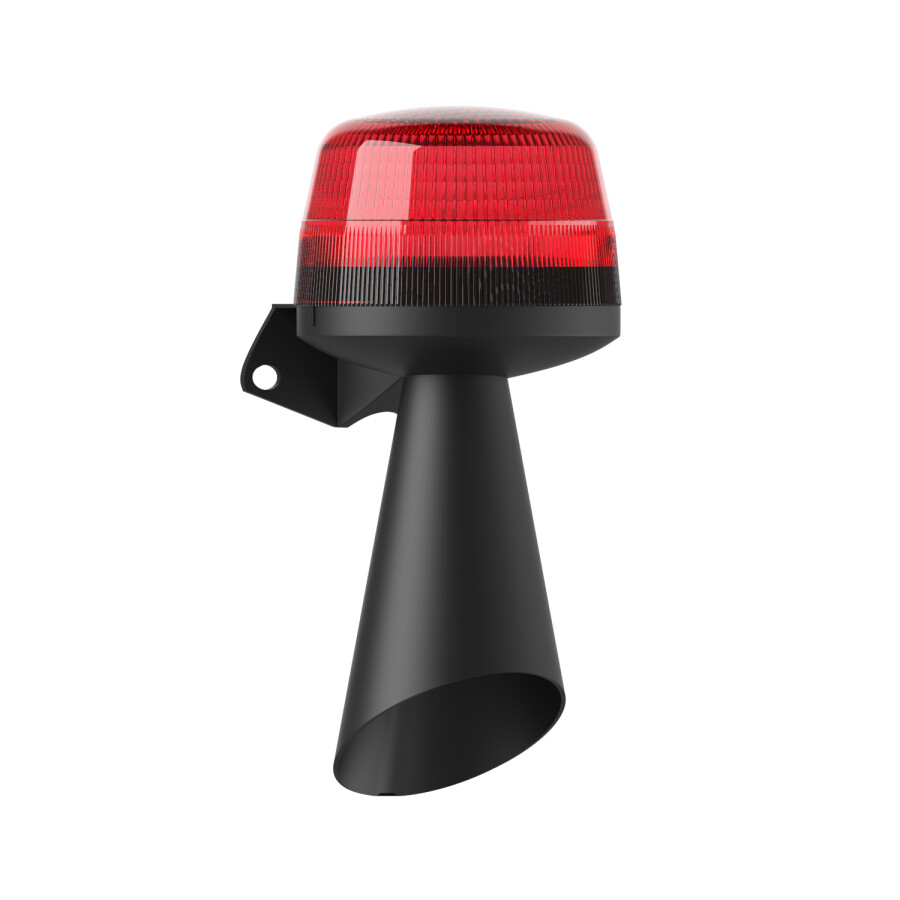 LED MULTİFONKSİYON 10 SES BORULU SİREN MS 5841.1.12-24VAC/DC