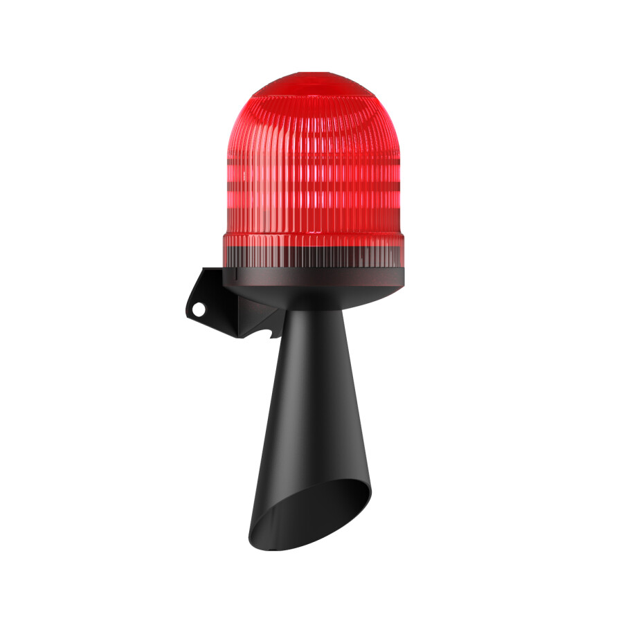 LED MULTİFONKSİYON 43 SES BORULU SİREN MS 5847.1.12-60VAC/DC