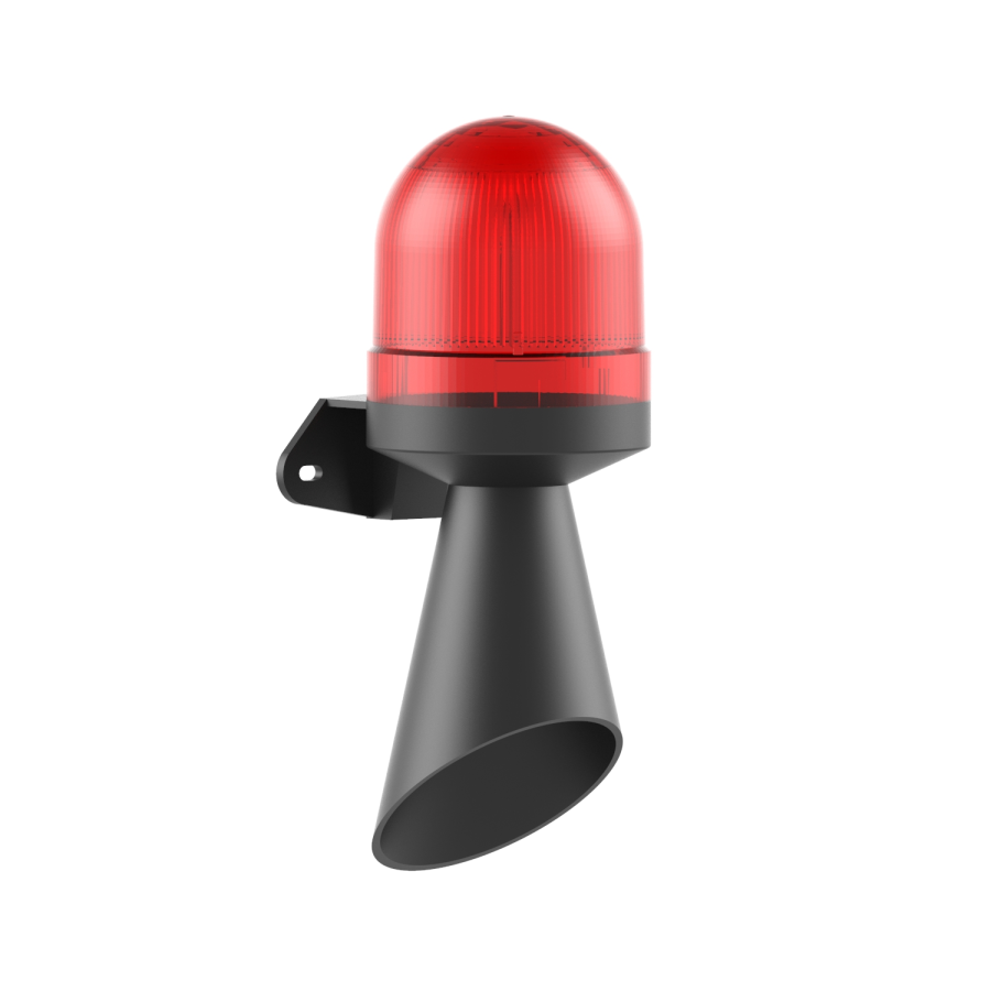 Ø70 LED Multifonksiyon 10 Ses Borulu Elektronik Siren Duvar Montaj