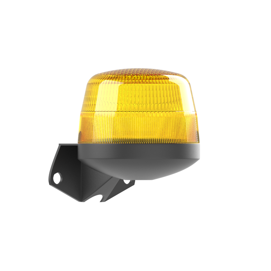 [T10528] Ø70 LED Multifonksiyon 10 Ses Elektronik Siren Duvar Montaj