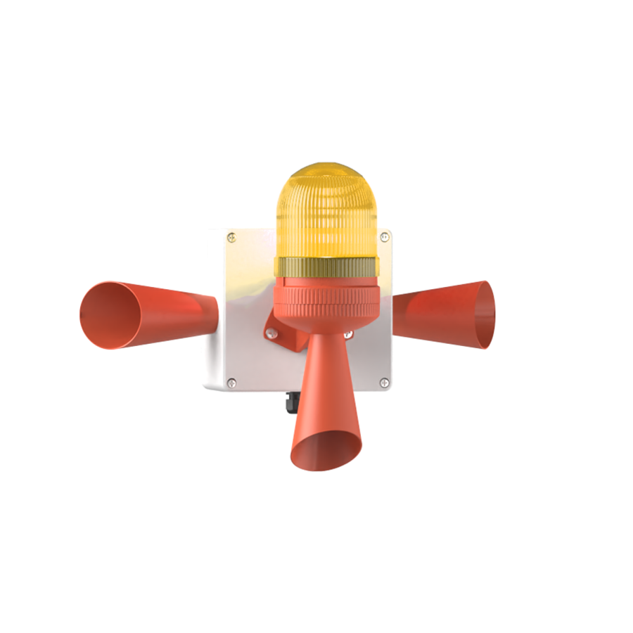 [T10535] LED Multifonksiyon 3x 43 Ses Elektronik Siren