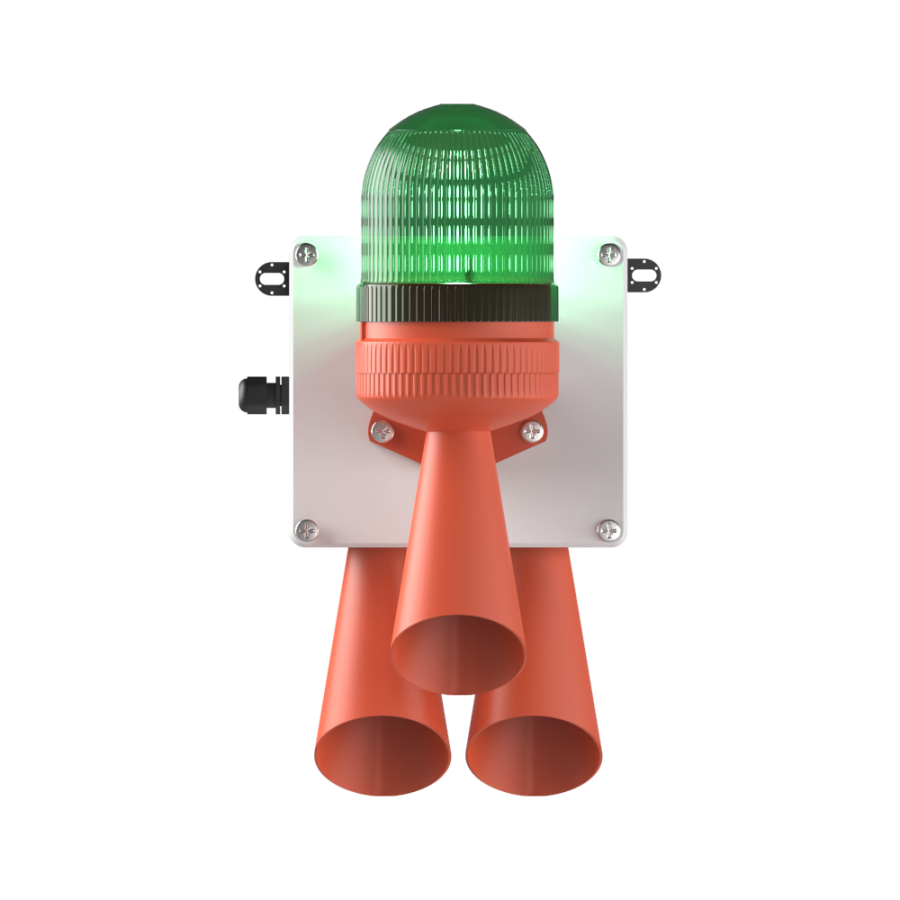 [T10548] LED Multifonksiyon 2x 43 Ses Elektronik Siren