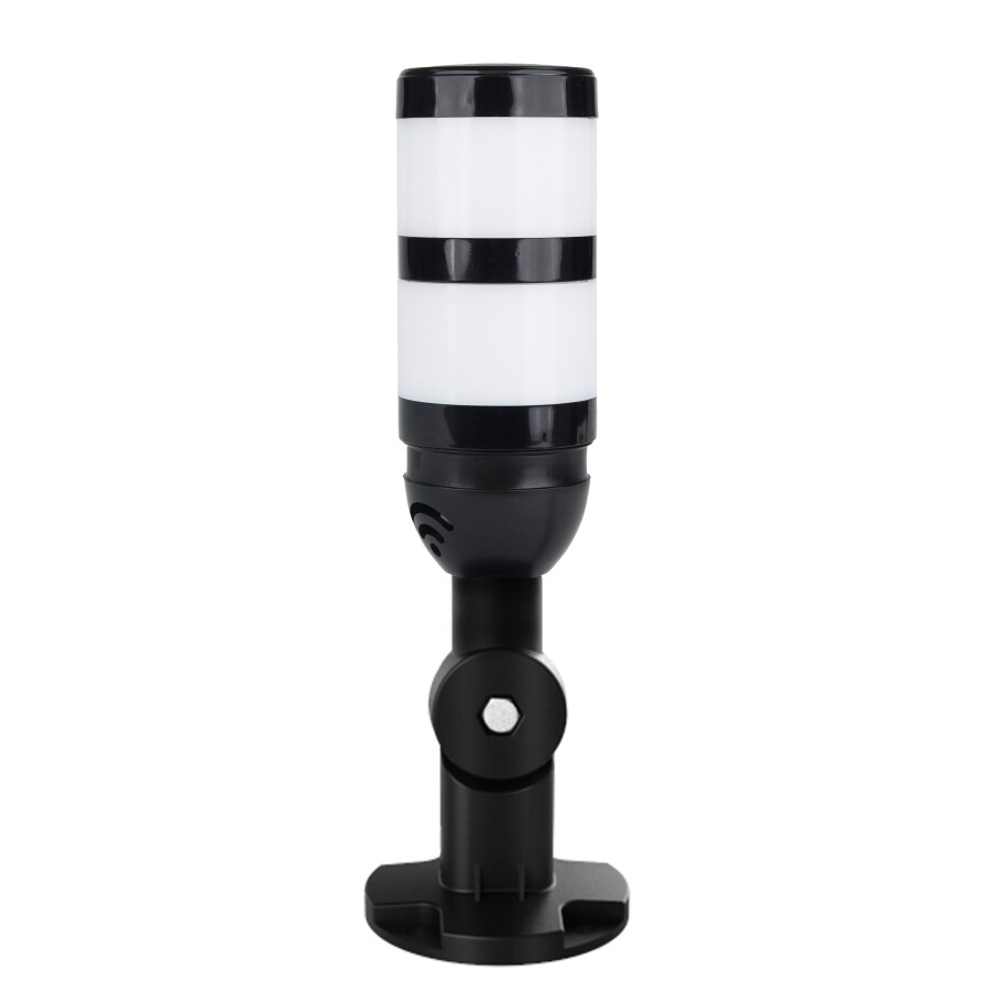 [T10427] Ø50 2 Kat Modüler Işıklı Kolon LED Multifonksiyon Buzzer Devrilme Aparatlı